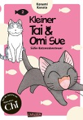 Cover-Bild zum Titel 'Kleiner Tai & Omi Sue - Süße Katzenabenteuer 2' von 'Konami Kanata'