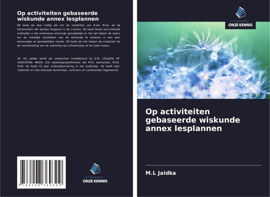 Op activiteiten gebaseerde wiskunde annex lesplannen - M. L Jaidka