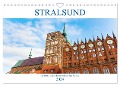 Stralsund - die historische Hansestadt an der Ostsee (Wandkalender 2024 DIN A4 quer), CALVENDO Monatskalender - Christian Müller