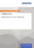 Cover-Bild zum Titel 'Transportbranche unter Zugzwang' von 'I. Zeilhofer-Ficker'