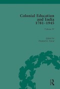 Cover-Bild zum Titel 'Colonial Education and India 1781-1945' von ''