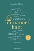 Cover-Bild zum Titel 'Immanuel Kant. 100 Seiten' von 'Claudia Blöser'