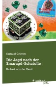 Cover-Bild zum Titel 'Die Jagd nach der Smaragd-Schatulle' von 'Samuel Grimm'