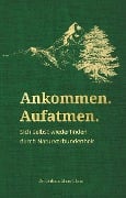 Cover-Bild zum Titel 'Ankommen. Aufatmen.' von 'Gerlinde Manz-Christ'