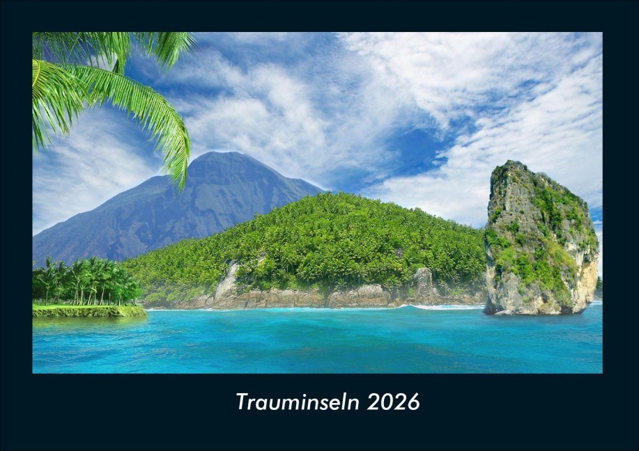 Trauminseln 2026 Fotokalender DIN A4 - Kevin Heber, Tobias Schmitt