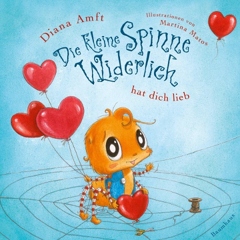 Die kleine Spinne Widerlich hat dich lieb (Pappbilderbuch) - Diana Amft