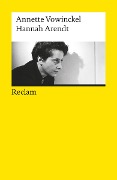 Cover-Bild zum Titel 'Hannah Arendt' von 'Annette Vowinckel'