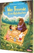 Cover-Bild zum Titel 'Vier Freunde und ein Apfelkuchen' von 'Annette Herzog'