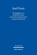 Cover-Bild zum Titel 'Josef Esser' von ''
