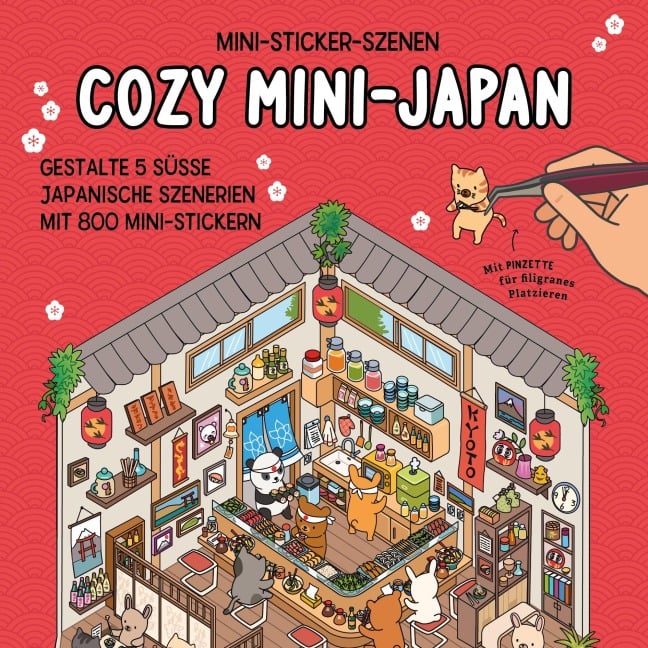 Mini-Sticker-Szenen - Cozy Mini-Japan - 
