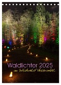 Waldlichter im Wildwald Vosswinkel 2025 (Tischkalender 2025 DIN A5 hoch), CALVENDO Monatskalender - Britta Lieder