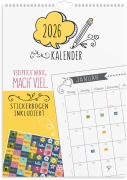 Cover-Bild zum Titel 'Burde Doodle Wandkalender 2026' von ''