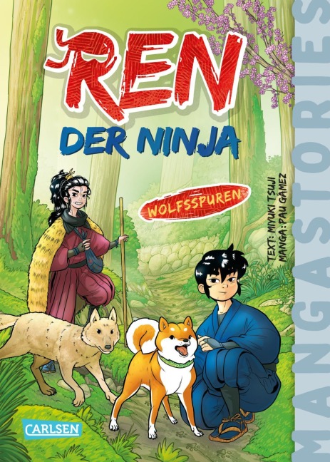 Ren, der Ninja Band 4 - Wolfsspuren - Miyuki Tsuji