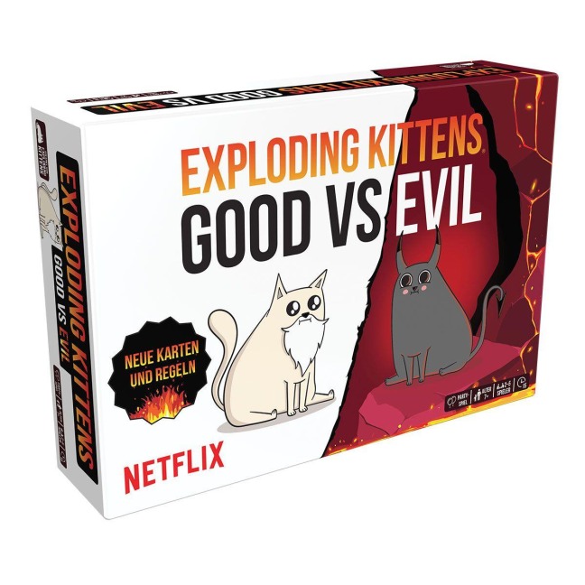 Exploding Kittens Good vs Evil - Matthew Inman, Shane Small, Elan Lee