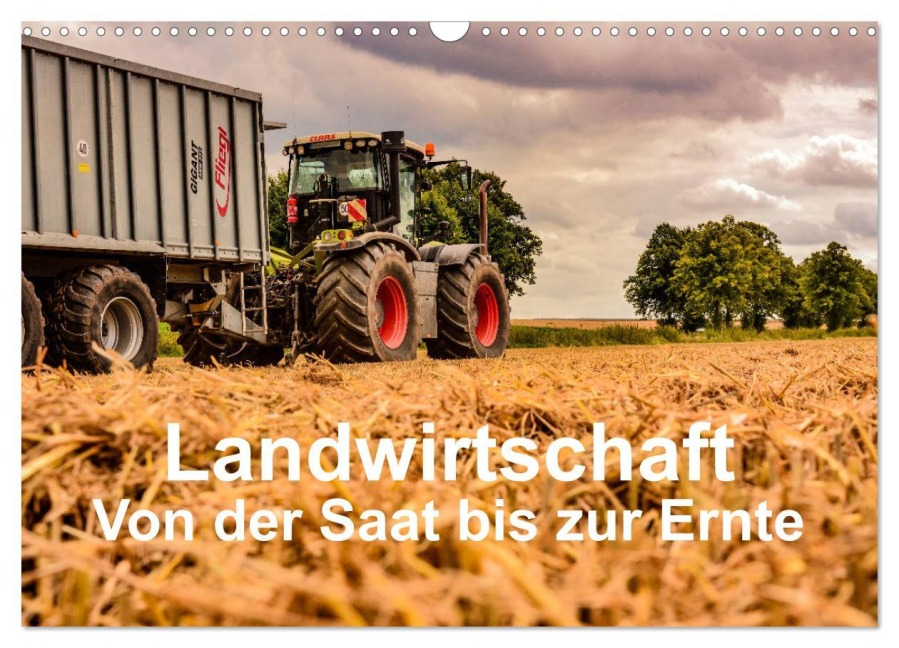 Landwirtschaft - Von der Saat bis zur Ernte (Wandkalender 2026 DIN A3 quer), CALVENDO Monatskalender - Simon Witt