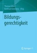 Cover-Bild zum Titel 'Bildungsgerechtigkeit' von ''