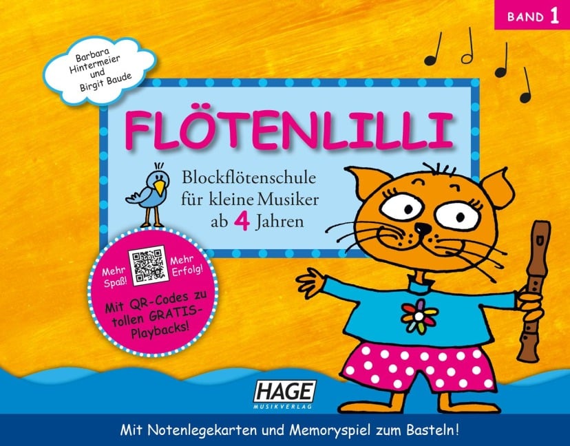 Flötenlilli, Sopranblockflötenschule1 - 