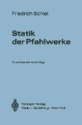 Cover-Bild zum Titel 'Statik der Pfahlwerke' von 'Friedrich Schiel'