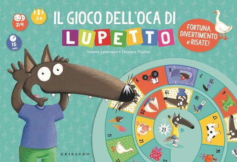Il gioco dell'oca di Lupetto. Amico lupo - Orianne Lallemand