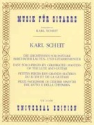 Die leichtesten Solostücke berühmter Lauten- und Gitarrenmeister - 