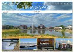 Cover-Bild zum Titel 'Emsauenpark Lingen (Tischkalender 2026 DIN A5 quer), CALVENDO Monatskalender' von 'SchnelleWelten SchnelleWelten'