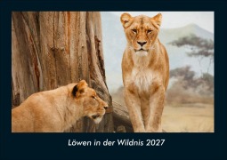 Cover-Bild zum Titel 'Löwen in der Wildnis 2027 Fotokalender DIN A4' von 'Tobias Schmitt, Kevin Heber'