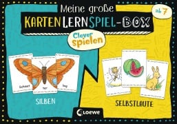 Cover-Bild zum Titel 'Clever Spielen - Meine große KartenLernSpiel-Box - Silben/Selbstlaute' von ''