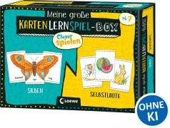 Cover-Bild zum Titel 'Clever Spielen - Meine große KartenLernSpiel-Box - Silben/Selbstlaute' von ''