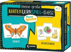 Cover-Bild zum Titel 'Clever Spielen - Meine große KartenLernSpiel-Box - Silben/Selbstlaute' von ''