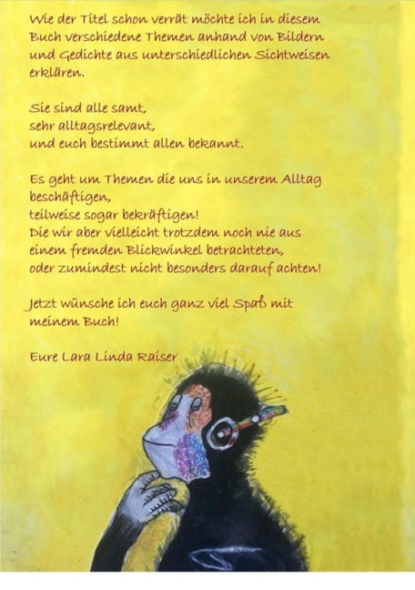 Bilder und Gedichte in denen ich Dinge aus verschiedenen Blickwinkeln belichte - Lara Linda Raiser