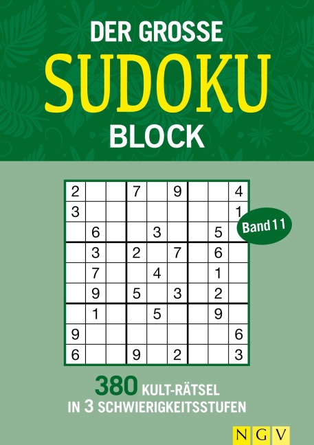 Der große Sudoku Block Band 11 - 