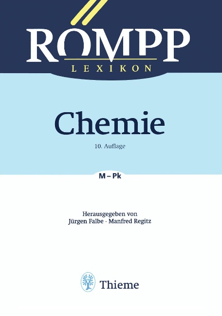 RÖMPP Lexikon Chemie, 10. Auflage, 1996-1999 - 