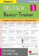 Cover-Bild zum Titel 'Deutsch-Basics-Trainer / Klasse 3' von 'Ruth Gugerell'