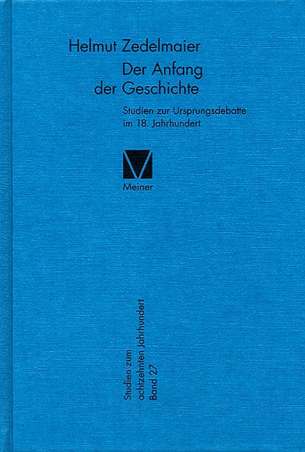 Der Anfang der Geschichte - Helmut Zedelmaier