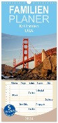 Familienplaner 2024 - Kalifornien USA mit 5 Spalten (Wandkalender, 21 x 45 cm) CALVENDO - Peter Schickert