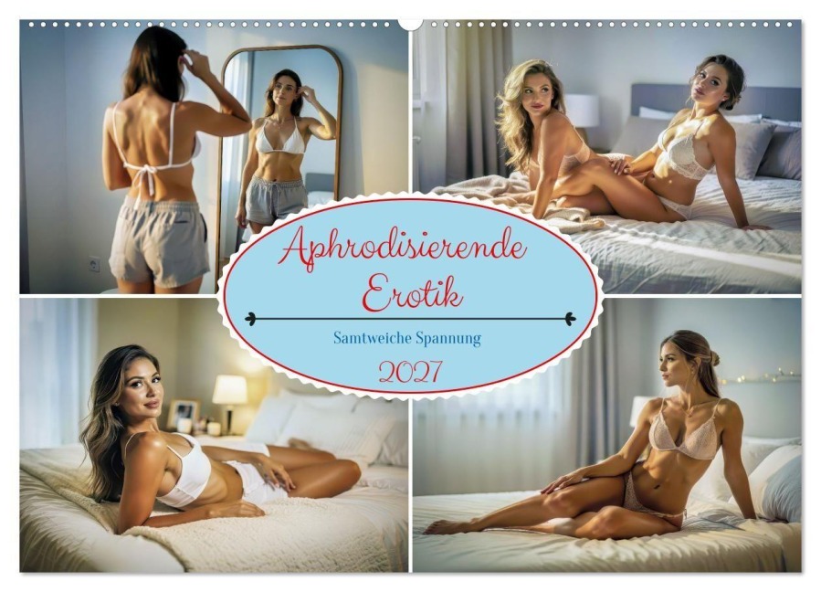 Aphrodisierende Erotik (Wandkalender 2027 DIN A2 quer), CALVENDO Monatskalender - Torsten Irmer