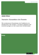 Cover-Bild zum Titel 'Narrative Dynamiken des Transits' von 'Jakob Ulmer'