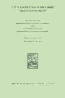 Gesellschaftsmorphologie - 