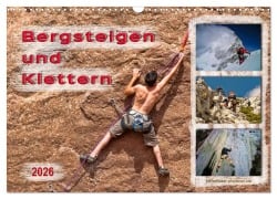 Cover-Bild zum Titel 'Bergsteigen und Klettern (Wandkalender 2026 DIN A3 quer), CALVENDO Monatskalender' von 'Peter Roder'