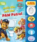 Cover-Bild zum Titel 'PAW Patrol - Aufs Klo mit der PAW Patrol - Mein Klo-Soundbuch - Pappbilderbuch mit Klospülung und 8 Geräuschen' von ''