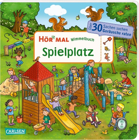 Hör mal (Soundbuch): Wimmelbuch: Spielplatz - Julia Hofmann