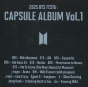 Cover-Bild zum Titel '2025 BTS FESTA : CAPSULE ALBUM Vol.1' von 'Bts'