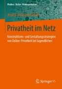 Cover-Bild zum Titel 'Privatheit im Netz' von 'Jessica Einspanner-Pflock'