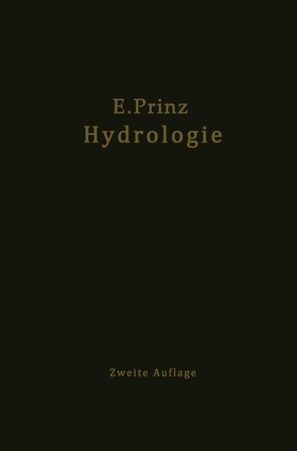 Handbuch der Hydrologie - E. Prinz