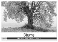 Bäume - Naturschönheiten in schwarz-weiß (Wandkalender 2025 DIN A3 quer), CALVENDO Monatskalender - Angelika Beuck