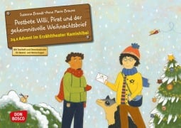Cover-Bild zum Titel 'Postbote Willi, Pirat und der geheimnisvolle Weihnachtsbrief. Adventskalender.' von 'Susanne Brandt'