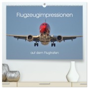 Cover-Bild zum Titel 'Flugzeugimpressionen auf dem Flughafen (hochwertiger Premium Wandkalender 2026 DIN A2 quer), Kunstdruck in Hochglanz' von 'Matthias Merz'