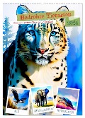 Bedrohte Tierarten 2024 (Wandkalender 2024 DIN A2 hoch), CALVENDO Monatskalender - Steffani Lehmann