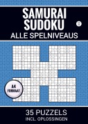 Cover-Bild zum Titel 'Samurai Sudoku - Alle Spelniveaus - 35 Puzzels Incl. Oplossingen - Nr. 53' von 'Sudoku Puzzelboeken'