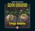 Cover-Bild zum Titel 'Ewige Schreie' von 'Jason Dark'